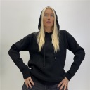 felpa con tasca frontale senza zip comfort